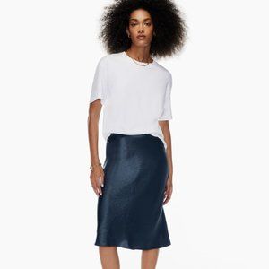 Babaton Slip Midi Skirt in 'Total Eclipse'
